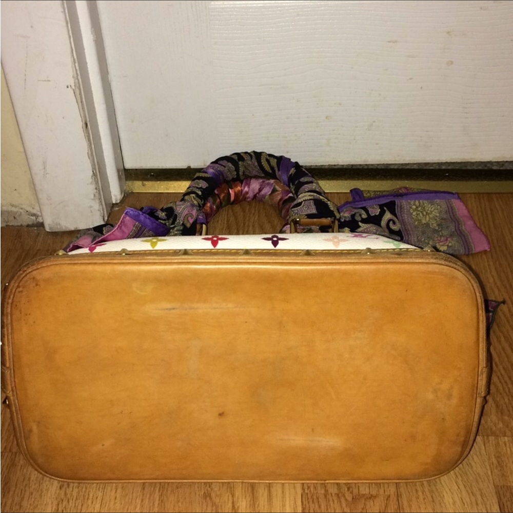 💕Louis Vuitton💕 White multicolored Alma pm SD0074 - Picture 11 of 14